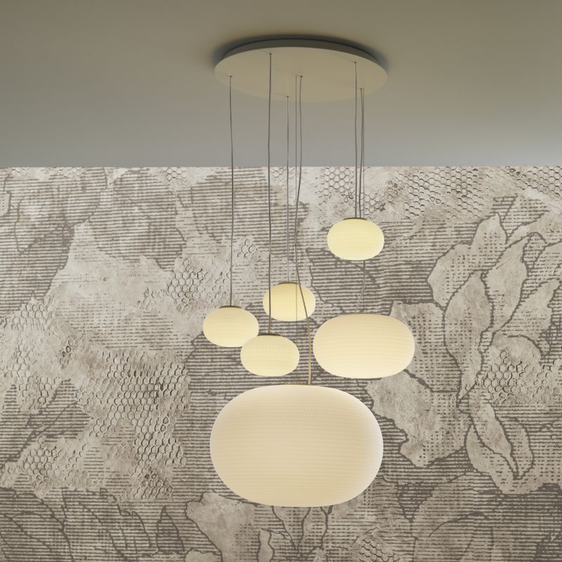 Bianca Pendant Lamp by Fontana Arte Lamps Bianca Pendant Lamp by Fontana Arte Lamps